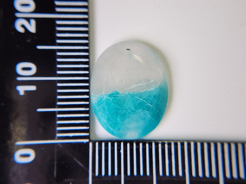 0889-3　アマゾナイトインクォーツ　5.91ct