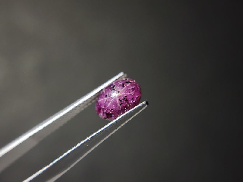 0114-3　パープルスターサファイア　2.69ct