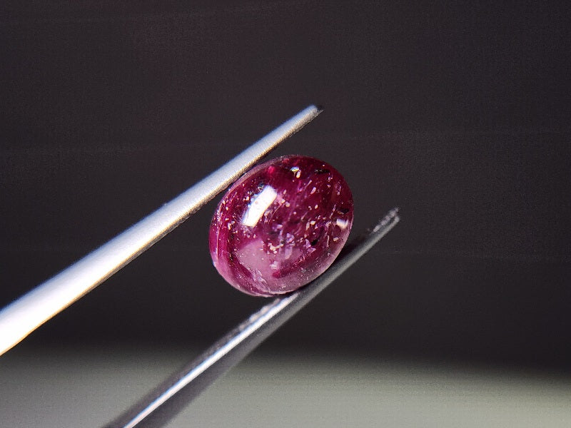 pu-SSA-16　パープルスターサファイア　4.34ct