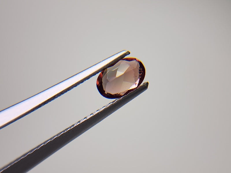 0152-1-20　バイカラーアンデシン　0.44ct