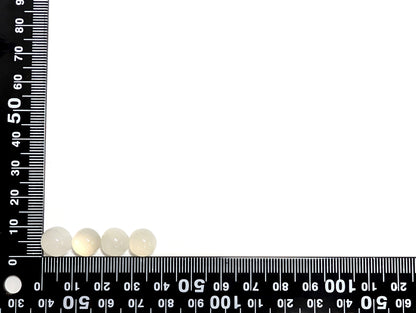 0435【ランダム発送】まん丸お月様🌕️ラウンドカボションのムーンストーン【1石あたり約4.80ct】