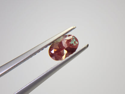 0152-3-1　バイカラーアンデシン　0.49ct