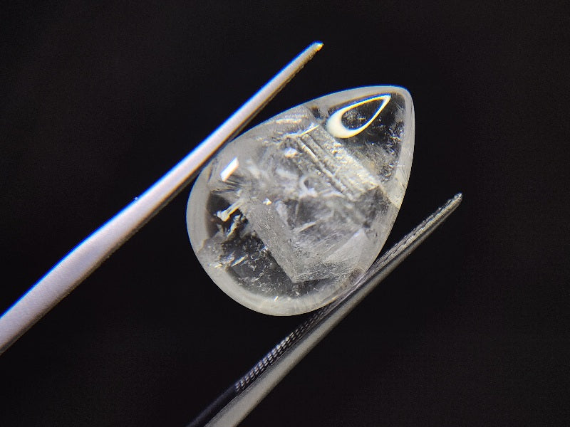 0887-21　クォーツインクォーツ　13.46ct