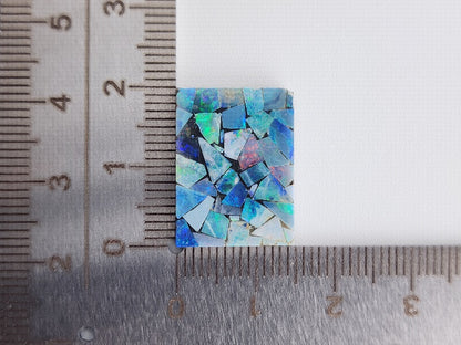 0915-14　モザイクオパール　7.13ct