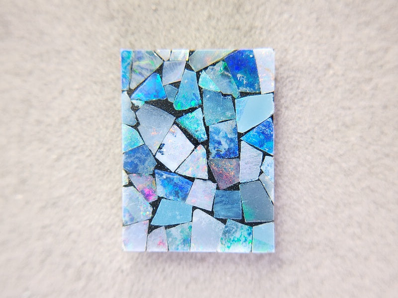 0915-7　モザイクオパール　8.06ct