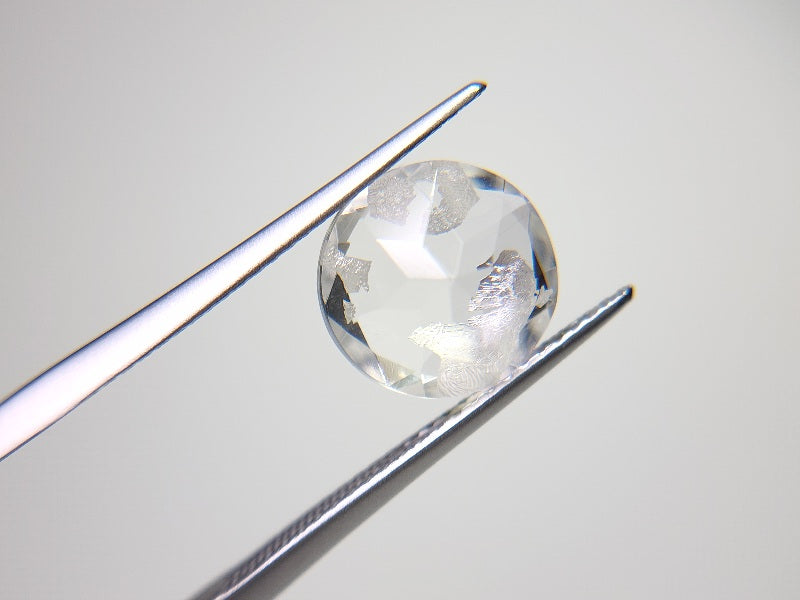 dQ-7　銀箔入り！ダブレットクォーツ　3.45ct