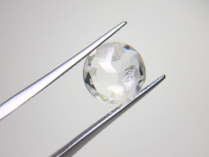 dQ-7　銀箔入り！ダブレットクォーツ　3.45ct