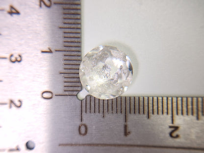 dQ-3　銀箔入り！ダブレットクォーツ　5.54ct