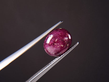 pu-SSA-10　パープルスターサファイア　5.40ct