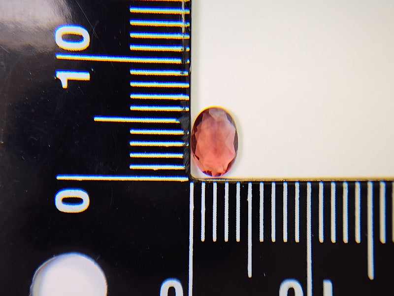 0152-1-10　バイカラーアンデシン　0.41ct