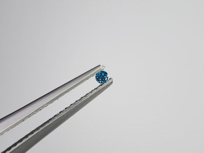 0015-3-7　ブルーダイヤモンド(トリートメント)　0.03ct