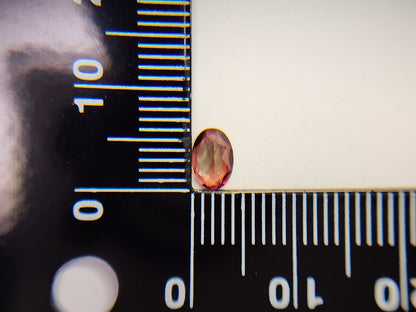 0152-1-12　バイカラーアンデシン　0.39ct