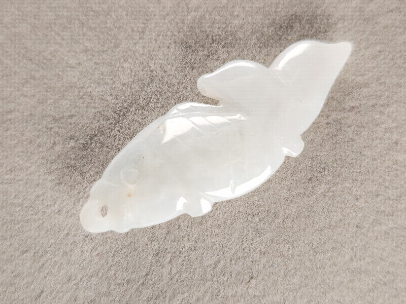 【こどもの日🎏】　彫刻（魚）　23.17ct　2