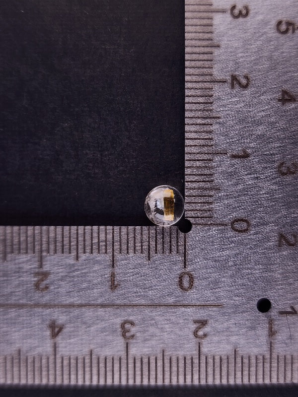 rQ-ce-7　ルチルクォーツキャッツアイ　0.98ct