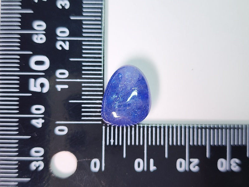 0938-18　タンザナイト(処理)　12.9ct