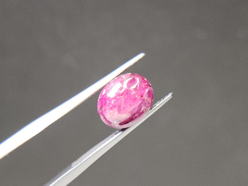 pu-SSA-6　パープルスターサファイア　5.80ct