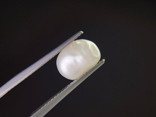 【500円均一】11/24正午まで　淡水パール（穴あき）　2.54ct　2