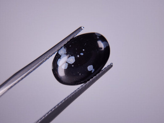 【500円均一】11/24正午まで　スノーフレークオブシディアン　3.39ct　9