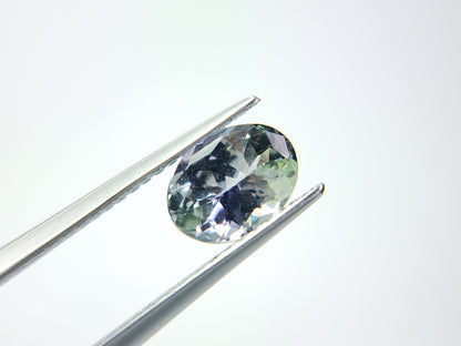 0876-17　バイカラータンザナイト　1.32ct