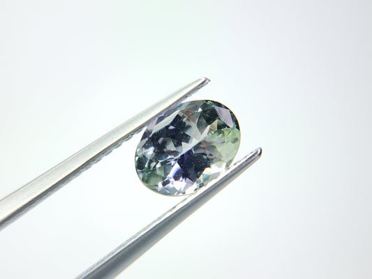 0876-17　バイカラータンザナイト　1.32ct