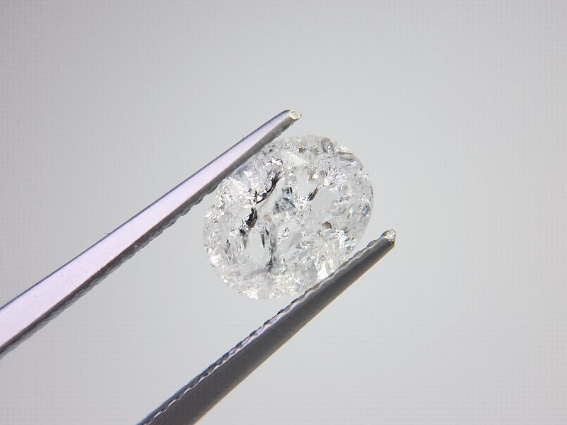 【500円均一】1/5正午まで　クラッククォーツ　1.64ct　2