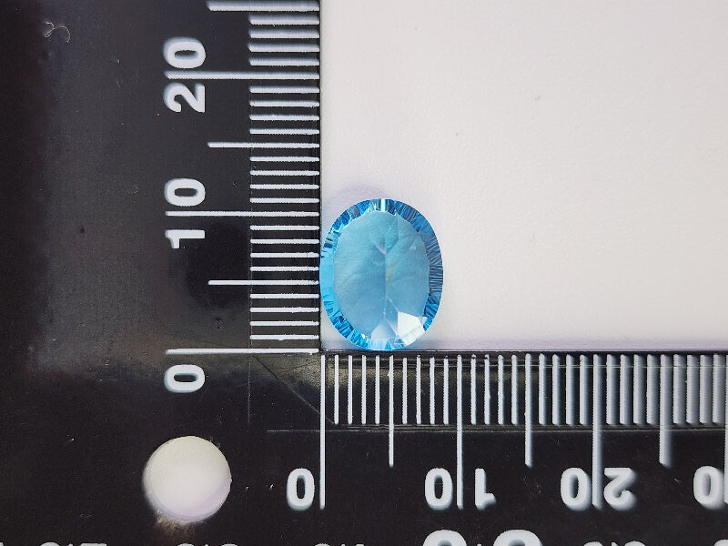 0917-38　ブルートパーズ　4.18ct