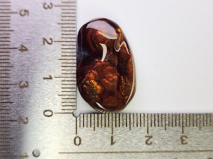 0890-17　ファイアアゲート　24.12ct