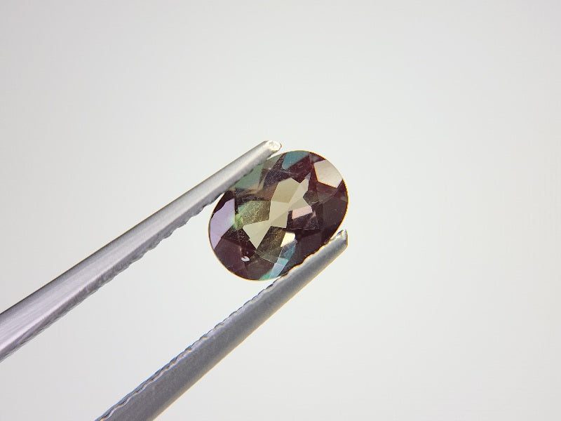 0504-10　バイカラーアンデシン　0.81ct