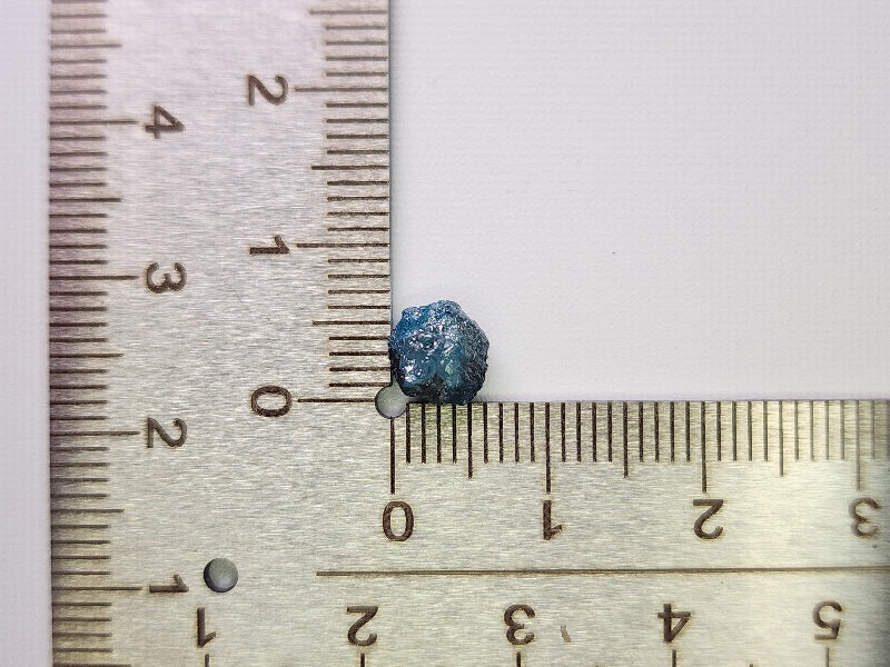 0869-2-1　ブルーダイヤモンド原石  1.73ct　