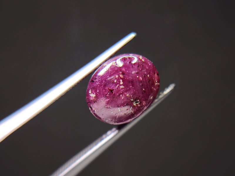 pu-SSA-7　パープルスターサファイア　5.77ct