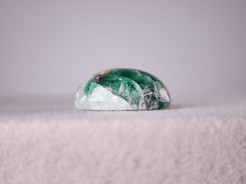 0106-1-1　エメラルドインクォーツ　6.17ct