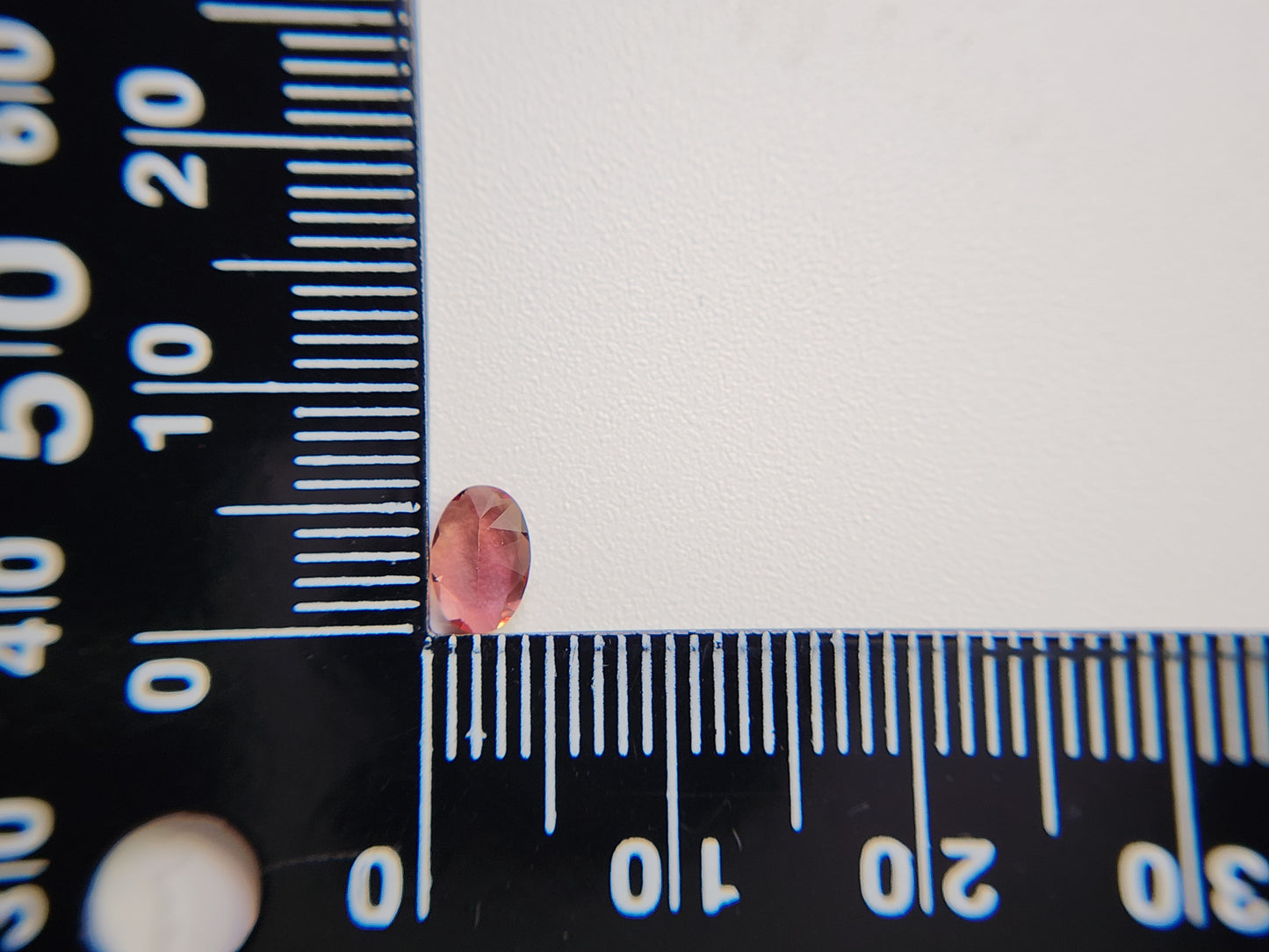 0152-1-3　バイカラーアンデシン　0.42ct