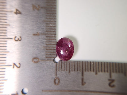 pu-SSA-27　パープルスターサファイア　3.43ct