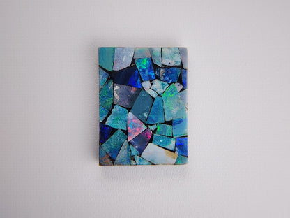 0915-12　モザイクオパール　7.91ct