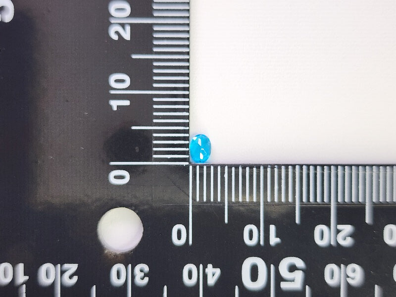 0530-1　ネオンブルーアパタイト　0.16ct