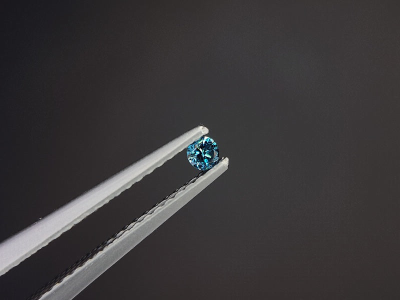 0015-3-6　ブルーダイヤモンド(トリートメント)　0.05ct