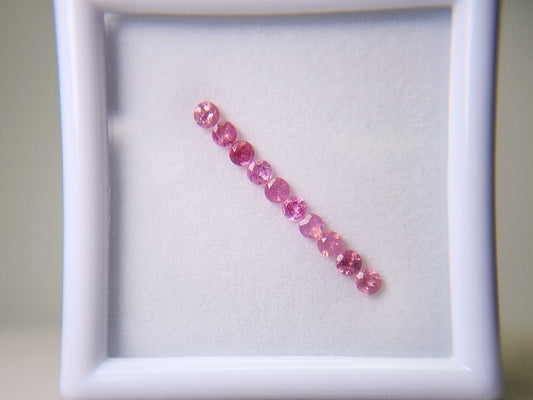 0455-15 スピネル10石セット(シルキーマルチカラー)