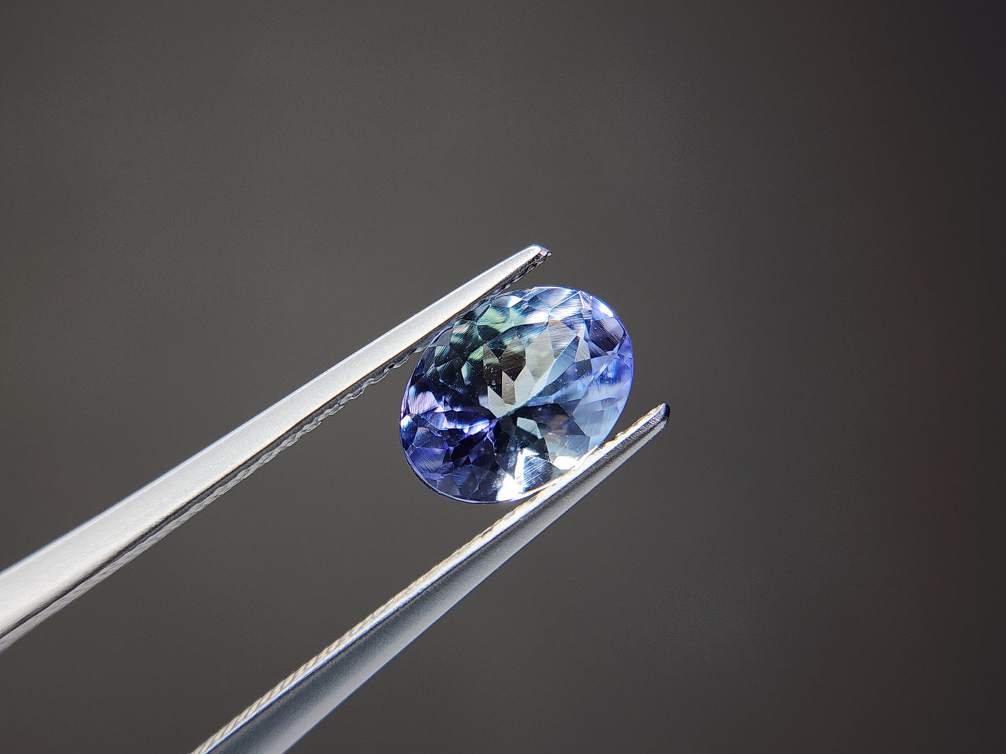 0876-4　バイカラータンザナイト　1.48ct