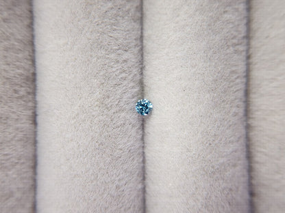 0015-3-3　ブルーダイヤモンド(トリートメント)　0.06ct