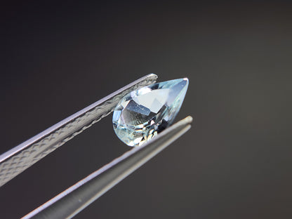 0008-6　アクアマリン　ペアシェイプ　0.53ct