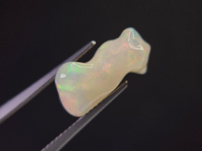 0914-1　さざれオパール（穴あき）　5.75ct