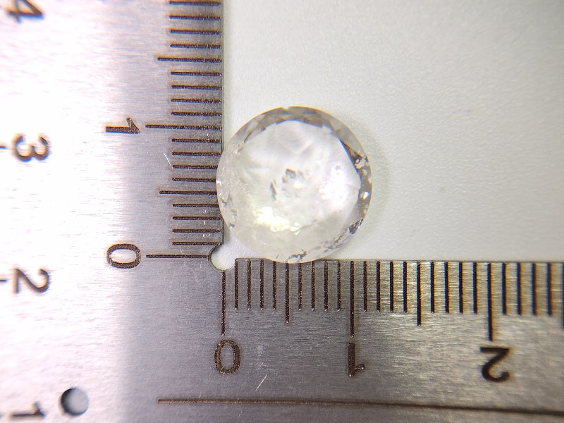 dQ-2　銀箔入り！ダブレットクォーツ　5.65ct