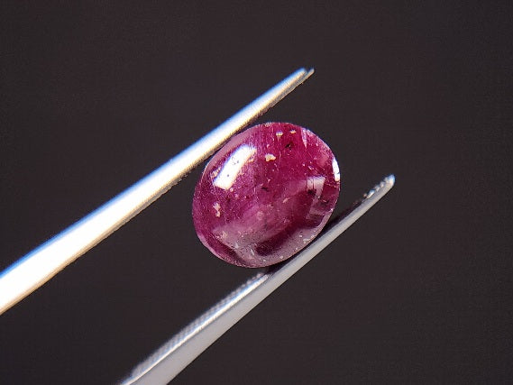 pu-SSA-9　パープルスターサファイア　5.45ct