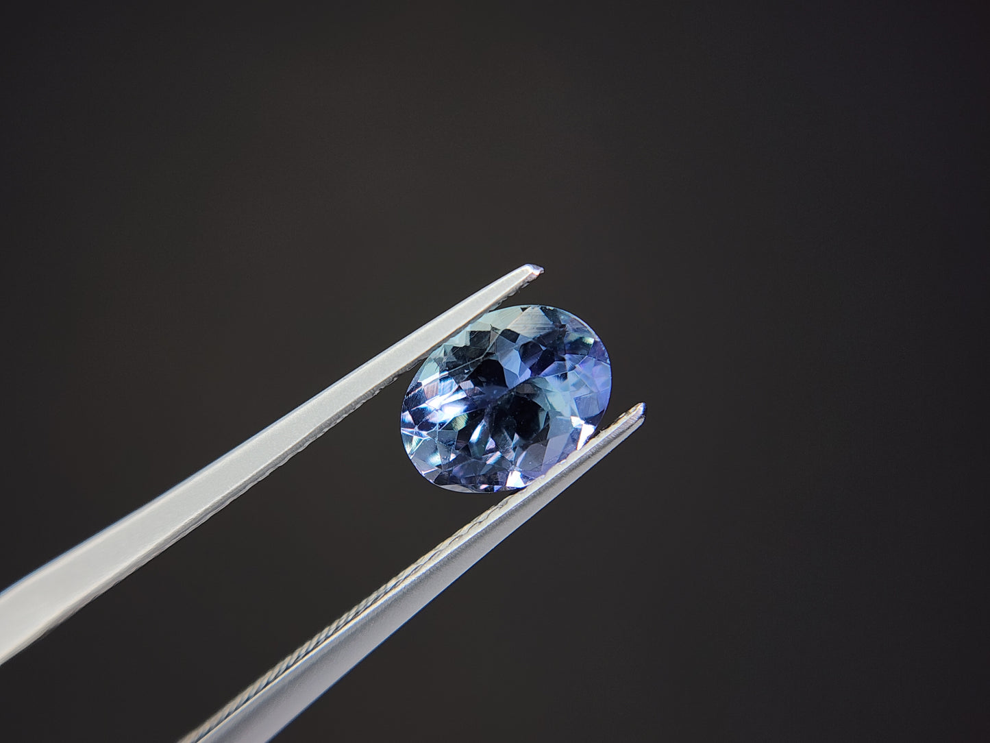0876-5　バイカラータンザナイト　1.47ct