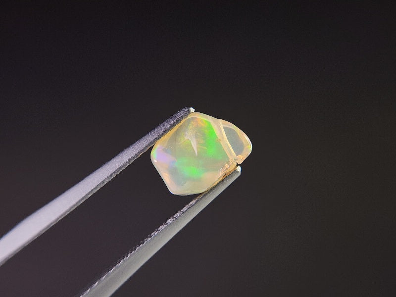 0914-7　さざれオパール（穴あき）　1.05ct