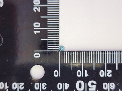 0015-3-4　ブルーダイヤモンド(トリートメント)　0.05ct