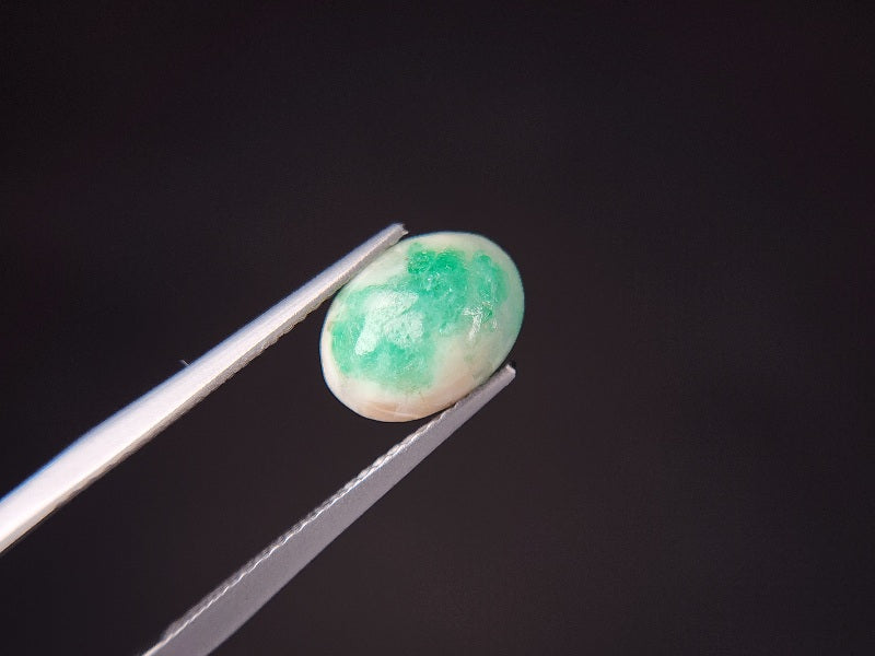 0106-1-5　エメラルドインクォーツ　3.01ct