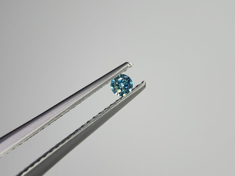 0015-3-2　ブルーダイヤモンド(トリートメント)　0.07ct