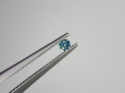 0015-3-2　ブルーダイヤモンド(トリートメント)　0.07ct