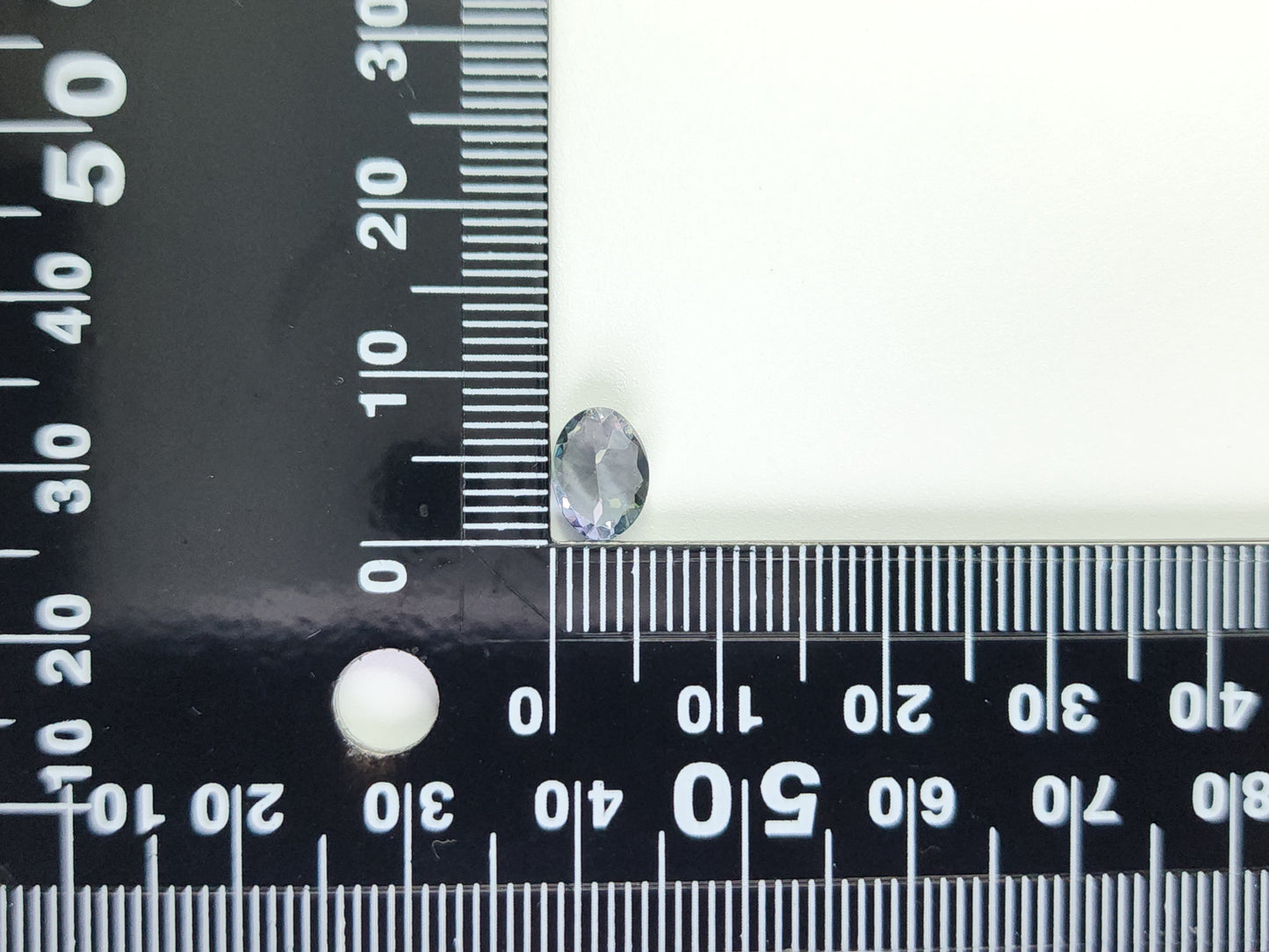 0876-22 バイカラータンザナイト　1.27ct